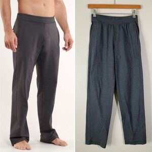 LULULEMON Men's Kung Fu Pant Gray Sweatpants Loungewear Casual Sporty Size S